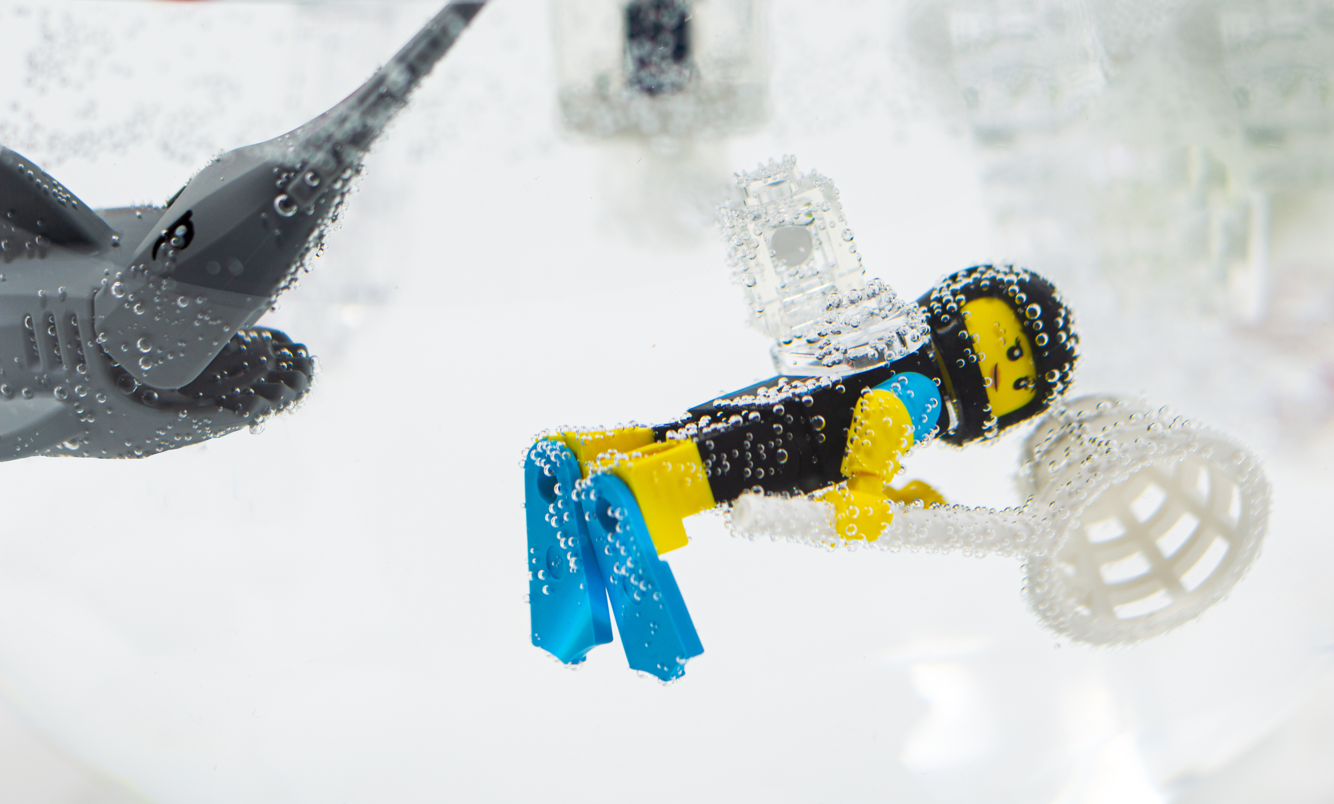 LEGO Szene — von den Kids gebaut